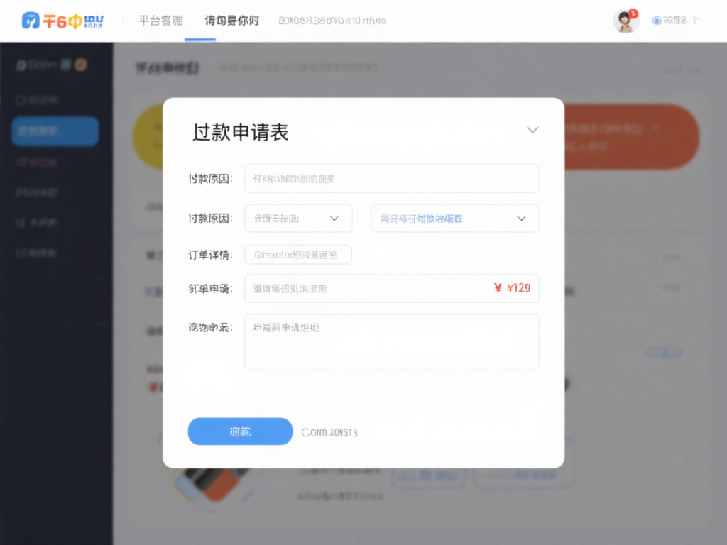 填写退款申请表：平台通常会要求你填写一份退款申请表