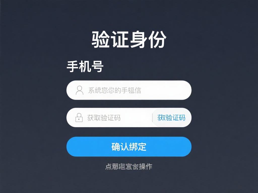 验证身份：输入手机号后，点击“获取验证码”，系统会