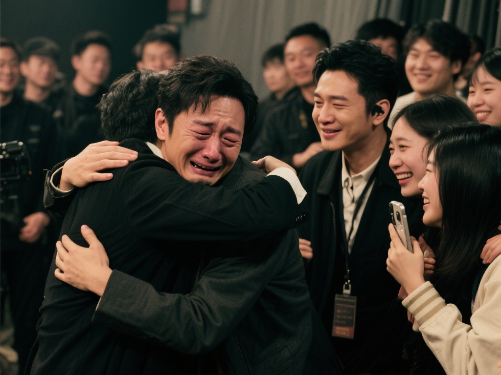 在这些照片中，不乏一些让人感动的细节。例如，有一张